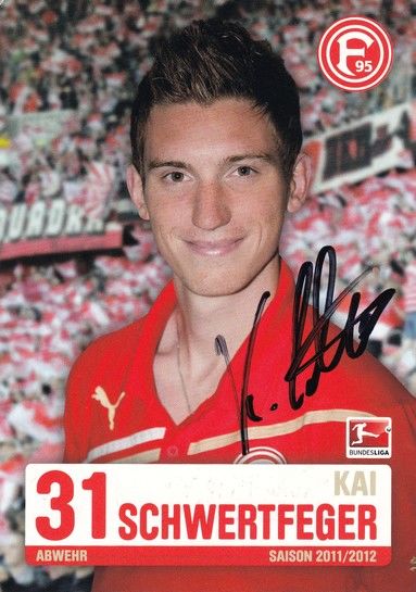 Autogramm Fussball | Fortuna Düsseldorf | 2011 | Kai SCHWERTFEGER