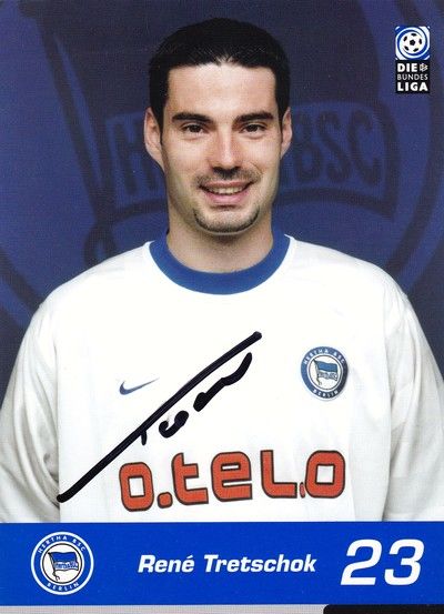 Autogramm Fussball | Hertha BSC Berlin | 2000 | Rene TRETSCHOK