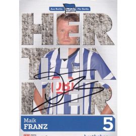 Autogramm Fussball | Hertha BSC Berlin | 2013 | Maik FRANZ
