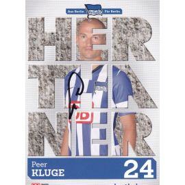 Autogramm Fussball | Hertha BSC Berlin | 2013 | Peer KLUGE