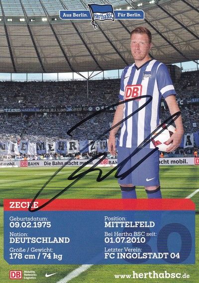 Autogramm Fussball | Hertha BSC Berlin | 2013 | Andreas NEUENDORF