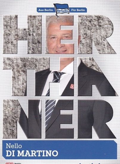 Autogramm Fussball | Hertha BSC Berlin | 2013 | Nello DI MARTINO
