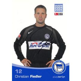 Autogramm Fussball | Hertha BSC Berlin | 2004 | Christian FIEDLER 