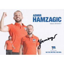 Autogramm Fussball | Hertha BSC Berlin | 2016 | Admir HAMZAGIC