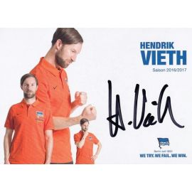Autogramm Fussball | Hertha BSC Berlin | 2016 | Hendrik VIETH