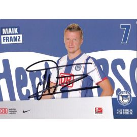 Autogramm Fussball | Hertha BSC Berlin | 2011 | Maik FRANZ 