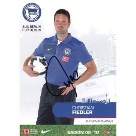 Autogramm Fussball | Hertha BSC Berlin | 2009 | Christian FIEDLER 