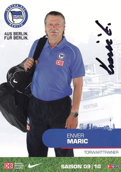 Autogramm Fussball | Hertha BSC Berlin | 2009 | Enver MARIC 