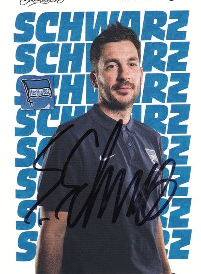 Autogramm Fussball | Hertha BSC Berlin | 2022 | Sandro SCHWARZ
