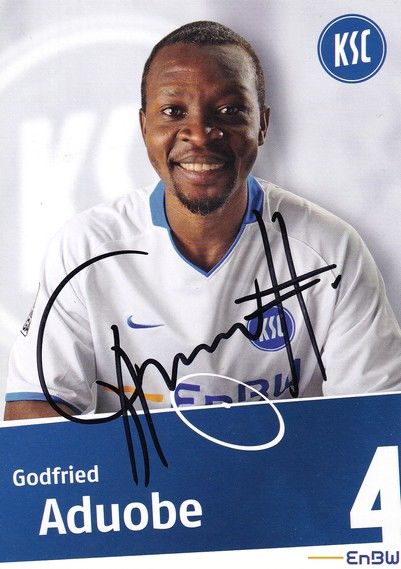 Autogramm Fussball | Karlsruher SC | 2009 | Godfried ADUOBE
