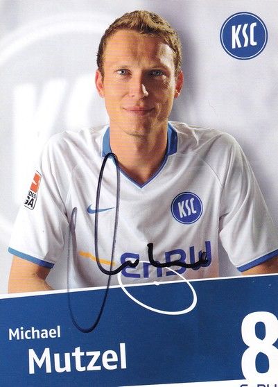 Autogramm Fussball | Karlsruher SC | 2009 | Michael MUTZEL