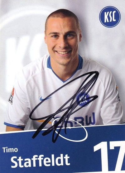 Autogramm Fussball | Karlsruher SC | 2009 | Timo STAFFELDT