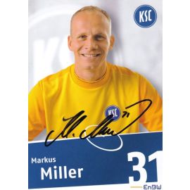 Autogramm Fussball | Karlsruher SC | 2009 | Markus MILLER