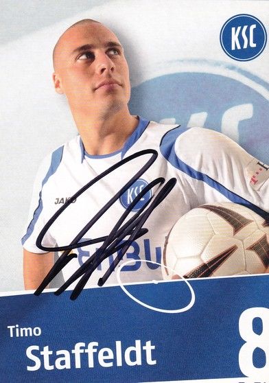 Autogramm Fussball | Karlsruher SC | 2008 | Timo STAFFELDT 