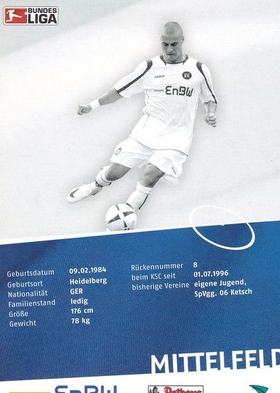 Autogramm Fussball | Karlsruher SC | 2008 | Timo STAFFELDT 