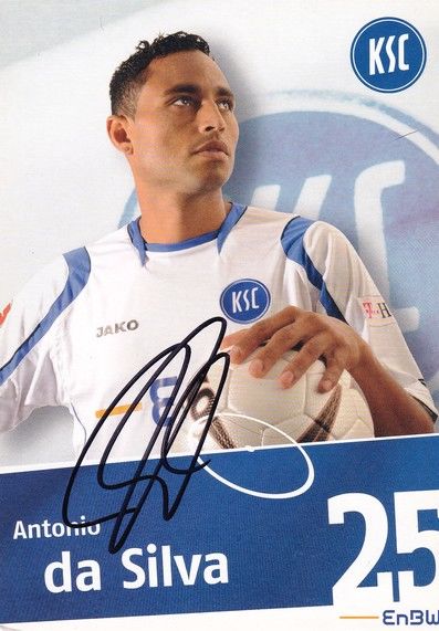 Autogramm Fussball | Karlsruher SC | 2008 | Antonio DA SILVA