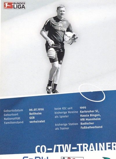 Autogramm Fussball | Karlsruher SC | 2008 | Peter GADINGER