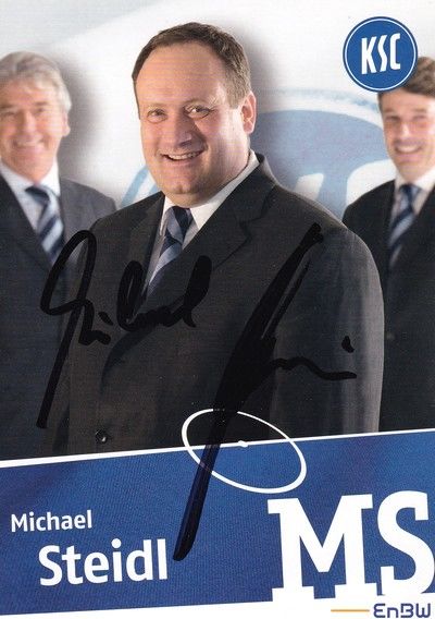 Autogramm Fussball | Karlsruher SC | 2008 | Michael STEIDL