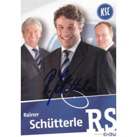 Autogramm Fussball | Karlsruher SC | 2008 | Rainer SCHÜTTERLE