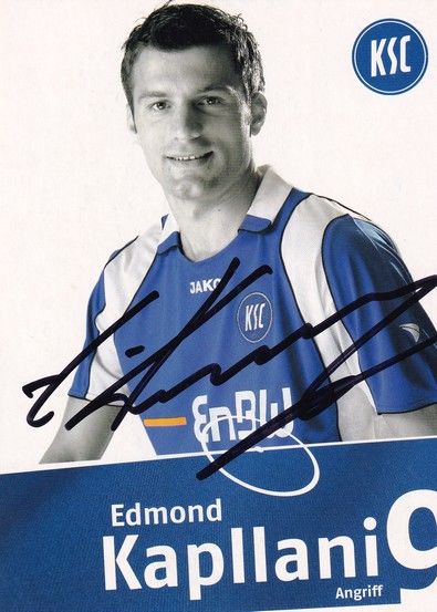 Autogramm Fussball | Karlsruher SC | 2007 | Edmond KAPLLANI