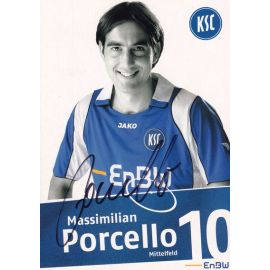Autogramm Fussball | Karlsruher SC | 2007 | Massimilian PORCELLO