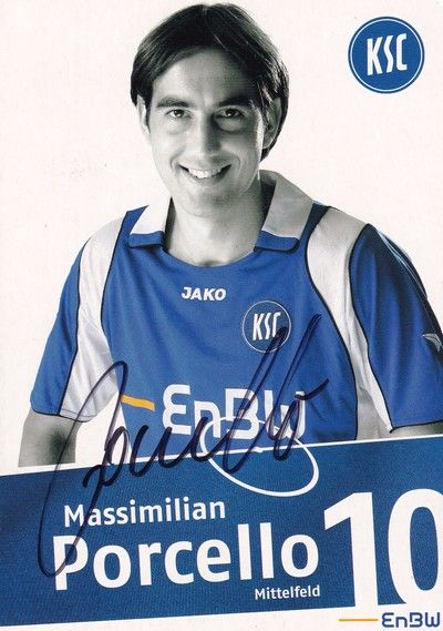 Autogramm Fussball | Karlsruher SC | 2007 | Massimilian PORCELLO