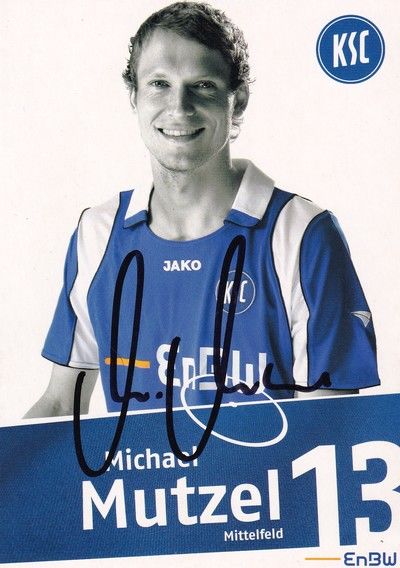Autogramm Fussball | Karlsruher SC | 2007 | Michael MUTZEL 