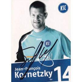 Autogramm Fussball | Karlsruher SC | 2007 | Jean-Francois KORNETZKY