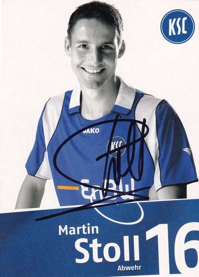 Autogramm Fussball | Karlsruher SC | 2007 | Martin STOLL 