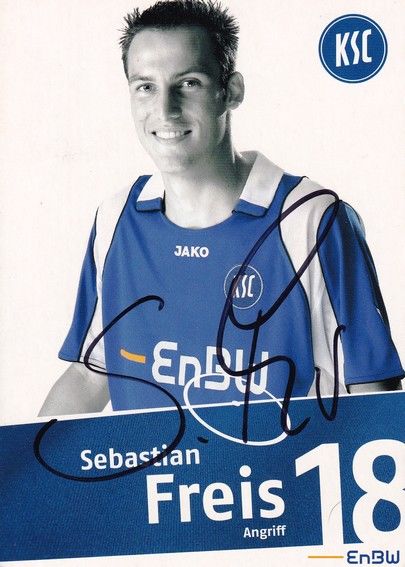 Autogramm Fussball | Karlsruher SC | 2007 | Sebastian FREIS