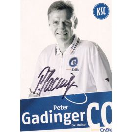 Autogramm Fussball | Karlsruher SC | 2007 | Peter GADINGER 