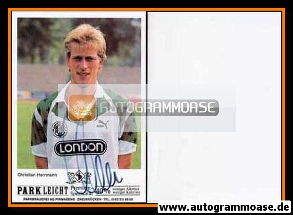 Autogramm Fussball | FC Homburg | 1989 | Christian HERRMANN