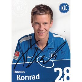 Autogramm Fussball | Karlsruher SC | 2010 | Thomas KONRAD
