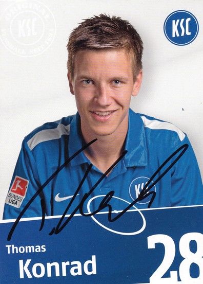 Autogramm Fussball | Karlsruher SC | 2010 | Thomas KONRAD