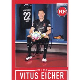Autogramm Fussball | 1. FC Heidenheim 1846 | 2022 | Vitus EICHER
