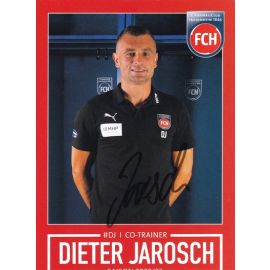 Autogramm Fussball | 1. FC Heidenheim 1846 | 2022 | Dieter JAROSCH