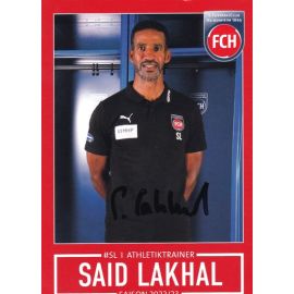 Autogramm Fussball | 1. FC Heidenheim 1846 | 2022 | Said LAKHAL
