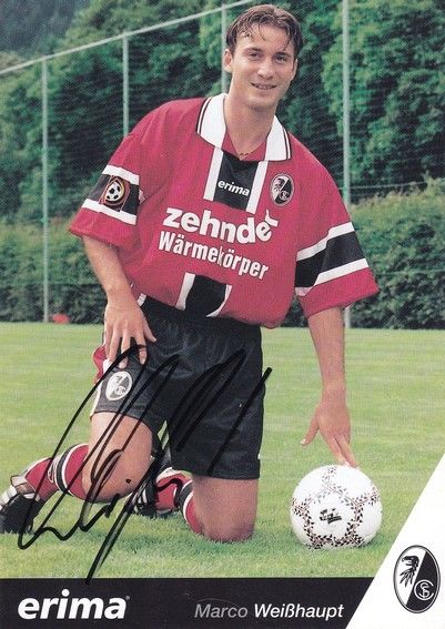 Autogramm Fussball | SC Freiburg | 1997 | Marco WEISSHAUPT