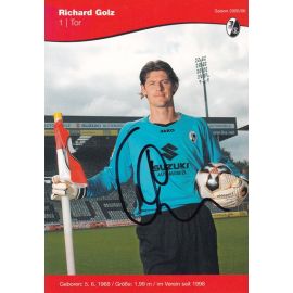 Autogramm Fussball | SC Freiburg | 2005 | Richard GOLZ