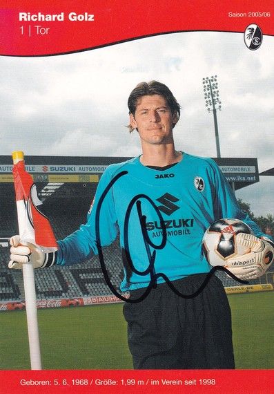Autogramm Fussball | SC Freiburg | 2005 | Richard GOLZ