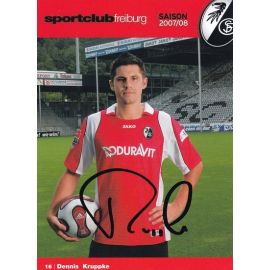 Autogramm Fussball | SC Freiburg | 2007 | Dennis KRUPPKE