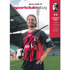 Autogramm Fussball | SC Freiburg | 2008 | Jonathan JÄGER