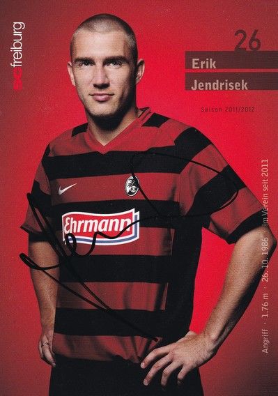 Autogramm Fussball | SC Freiburg | 2011 | Erik JENDRISEK