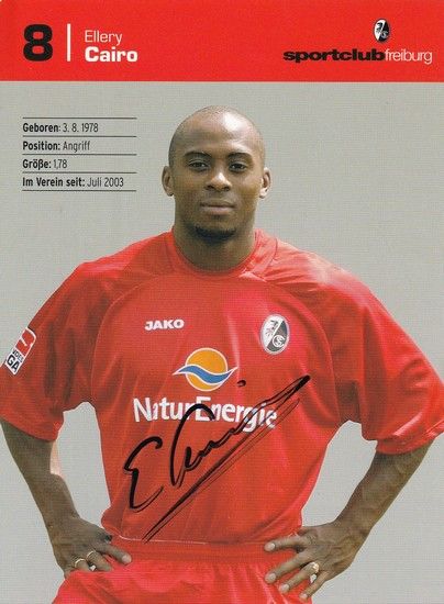 Autogramm Fussball | SC Freiburg | 2003 | Ellery CAIRO