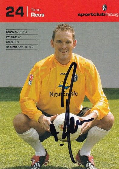 Autogramm Fussball | SC Freiburg | 2003 | Timo REUS 
