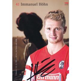 Autogramm Fussball | SC Freiburg | 2014 | Immanuel HÖHN