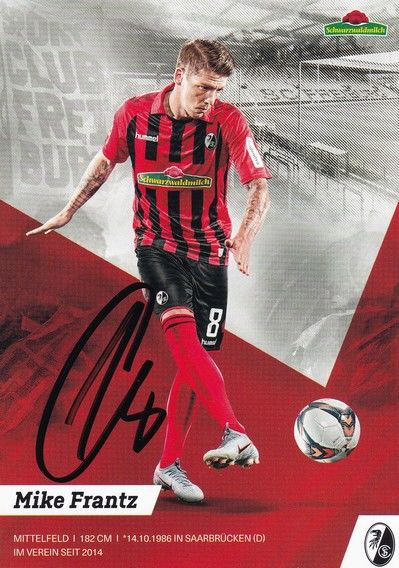 Autogramm Fussball | SC Freiburg | 2019 | Mike FRANTZ 