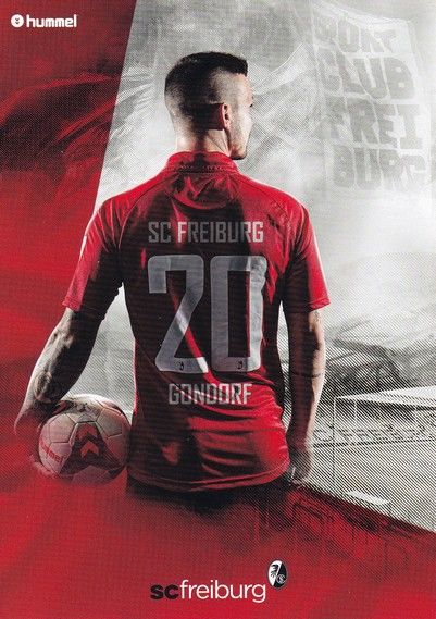 Autogramm Fussball | SC Freiburg | 2019 | Jerome GONDORF