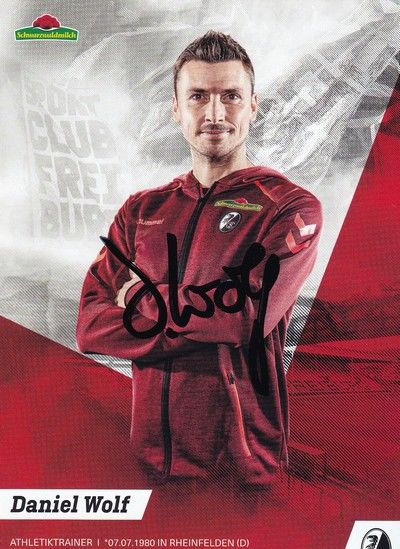 Autogramm Fussball | SC Freiburg | 2019 | Daniel WOLF