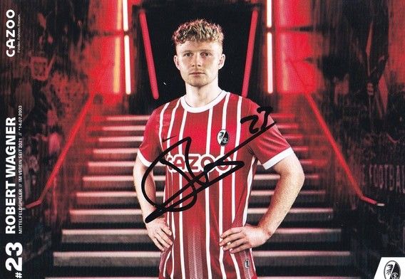 Autogramm Fussball | SC Freiburg | 2022 | Robert WAGNER